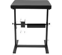 Support d'Accoudoir de Tatouage, Réglable en Hauteur, Construction Robuste, Noir