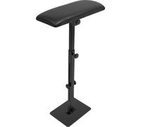 Support d'accoudoir, réglable en hauteur, revêtement enPolyuréthaneconfortable, noir