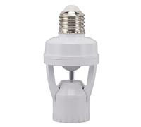 Support D'ampoule E27 activé par le Mouvement, Douille avec Capteur de Mouvement, Adaptateur D'ampoule, adapté à Toutes les Ampoules à Vis E27