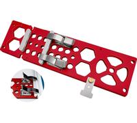 Support d'angle de 340 mm, 90°, pince pour guide, couleur rouge