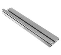Support d'angle en aluminium - 600 mm - avec rainure en T - support coulissant - pour tables de fraisage et de sciage