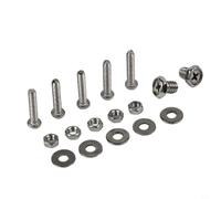 Support d'angle Eufy pour Solocam S340 en acier inoxydable (jeu de vis) | Compatible avec Eufy SoloCam S340, élargit la vue à 270 degrés, construction en acier inoxydable, installation murale facile