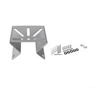 Support d'angle mural en métal résistant aux intempéries pour caméras dôme PTZ Eufy S340 S330 E30 Argenté