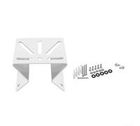 Support d'angle mural pour caméras dôme PTZ Eufy S340 S330 E30 en métal résistant aux intempéries Blanc