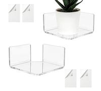 Support d'angle pour caméra | Petit support mural adhésif | Support de caméra de sécurité, pour salle de bain, chambre à coucher, salon, cuisine, chambre d'enfant, porte de sécurité à domicile