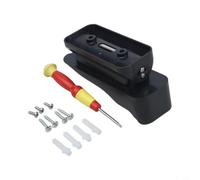 Support d'angle réglable pour sonnette vidéo Blink Noir 45-135 degrés Kit de montage Résistant aux intempéries Extérieur Taille standard