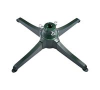 Support d'arbre de Noël base rotative électrique, support rechargeable, motorisé, tourne-disque automatique, rotation 360 toutes les 70 secondes plate-forme rotative pour configuration d'affichage