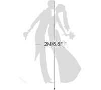 Support d'arc de mariage, cadre métallique robuste, montage facile, blanc, 2m/66ft