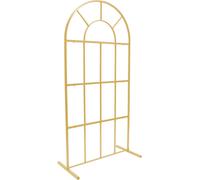 Support d'arc de mariage, construction métallique robuste, design portable, L, or