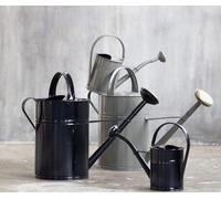 Support d'arrosoir gris, 10 litres, 45 cm, métal galvanisé