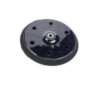Support de 22,9 cm à 6 trous avec et pour ponceuse orbitale de cloison sèche, plaque de rechange pour disque de ponçage en mousse souple, base en plastique de 215 mm pour un polissage efficace et un