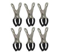 Support de Bâche de Piscine,6 Pièces Attaches Clé Sax en Acier Inoxydable | Pièces De Saxophone Pour Piscine Enterrée Avec , Pour Tub, Pour Spa Et Pour L'Isolation En Hiver