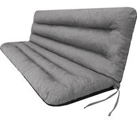 Support de balançoire "Ania" - 120 cm, 7 cm d'épaisseur, résistant aux intempéries, avec bandes & élastique, tissu Oxford, pour banc de jardin & Hollywood | PillowPrim