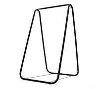 Support de balançoire en métal en forme de A, support de chaise hamac, pour porche, jardin, intérieur et extérieur,Poids 100KG noir