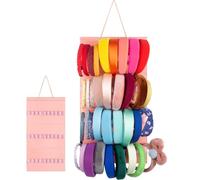 Support de bandeau mural pour filles, organisateur de bandeau mural | Bandes élastiques pour nœuds de cheveux pour filles Pour la maison, organ