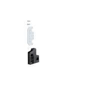 Support de barres PE/N UZ02S2 universN 2pcs (UZ02S2)