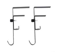 Support de Bas de Noël en Acier pour robuste Anti-Rouille Support | Mécanisme ajustable, s'adapte aux épais, fixation sécurisée, design élégant, pour idéal fêtes(2PCS)