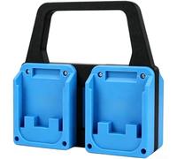 Support de batterie avec fentes sécurisées pour batteries Dayi Power Tool - Transport facile - Vert - 1 unité (G)
