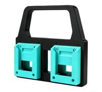 Support de batterie avec fentes sécurisées pour batteries Dayi Power Tool - Transport facile - Vert - 1 unité (C)