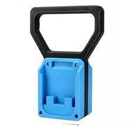 Support de batterie en plastique avec fentes antidérapantes pour étui de rangement A3, support mural, outil de transport sécurisé pour chantier, bleu et vert, 1 pièce (F)
