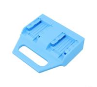 Support de batterie pour outils 14 V 18 V - Turquoise ABS Boîte de rangement Organiseur pour atelier garage tiroir Tidy 15,2 cm (jaune)