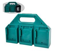 Support de batterie pour outils 18 V, rangement compact pour 6 piles, organisateur d'outils peu encombrant