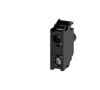 Support de bloc LED bleu 24-240V AC-DC tête de montage 3SU1401-1BH50-1AA0