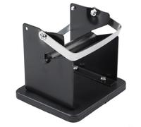 Support de bobine à souder réglable en métal stable jusqu'à 2 kg Support de fil à souder Semi-métal Base 80 x 90 mm Antidérapant Support de bobine réglable pour station de soudure Atelier Dérouleur de