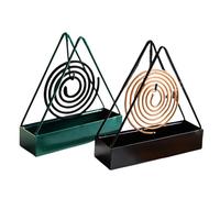 Support De Bobine De Moustique,2pcs Support De Bobine Anti Moustique,Suspendu Mosquito Coil,Porte Encens Spirale Anti Moustique,Iron Support Spirale Anti Moustique Exterieur pour Maison Et Jardin