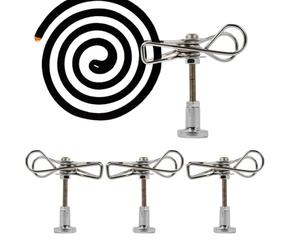Support de bobine pour de cuisson | Support de de cuisson en acier en plusieurs parties - Support vertical avec étrier de rangement pour décorations intérieures et extérieures, cour