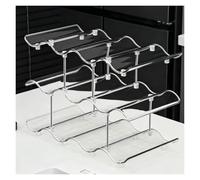Support De Bouteille Vin Table Mini Bar, Présentoir Bouteilles d'alcool for À La Maison, Empilable 5/8(38x20x26.5cm)