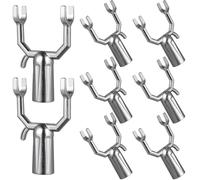 Support de branche pour arbres fruitiers : supports en métal pour arbres penchés Dispositif de support de béquille pour soutenir les écarteurs de branches Piquets d'arbres fruitiers Barre à balai pour
