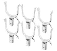 Support de Branche Végétale 5 Pcs en Alliage D’aluminium Argenté | Poirier et Prunier, Usage Intérieur et Extérieur, Haute Dureté, Usage Longue Durée