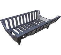 Support de bûches de cheminée en Fonte, Grille de cheminée Bois de Chauffage, Porte-bûches pour cheminée en Fonte Haute Résistance (L 45 X 42 - P 28 - H 15 cm) Poids : 9,70 kg