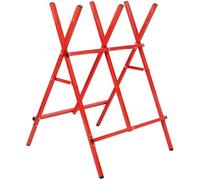 Support de bûches pour coupe de tronçonneuse, support de coupe de bûches pliable, largeur réglable, pour bois de chauffage, robuste, capacité de 99,8 kg, chevaux de scie portables avec dents de