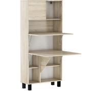 Support de Bureau Pliable HOMI Domestique Ordinateur Pliant Chêne Sonoma