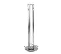 Support de café - Support de dosettes | Organiseur de comptoir vertical rotatif, affichage de la tour de capsules en métal Durablle, distributeur de cuisine pour capsules espreso, configuration du