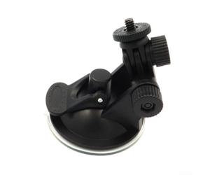 Support de caméra de sécurité articulé à 180° sans perçage | Construction en plastique robuste, peut supporter jusqu'à 3 kg, adhérence puissante par aspiration, fixation sécurisée du