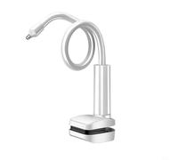 Support de caméra de sécurité en acier galvanisé, support de montage sans perforation pour installation au plafond, clip de fixation noir ou blanc résistant à l'usure (blanc)