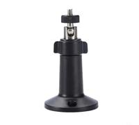 Support de caméra réglable rotatif à 360° pour caméra de surveillance, pour PC + ABS robuste, base de montage mural avec socle épais pour intérieur et extérieur, pour eufyCam et autres modèles (noir)