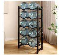 Support de carafe d'eau robuste pour bouteilles de 10 à 18 litres, support de rangement en plastique robuste pour la maison, la cuisine, le bureau, le garage, étagère distributeur d'économie d'espace