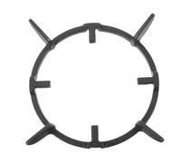 Support de Casserole pour Cuisinière à Gaz en Fer Noir, Anneau Wok | Grille de Remplacement, Design à Plusieurs Griffes, Poignées, Usage la Cuisine, Pièce D’appareil