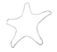 Support de Casserole pour Plaque à Gaz, Grille Étoile en Acier Inoxydable | Compatibilité, Support Stable, Résistance Élevée à Chaleur, Finition Argentée Polie pour Cafetières