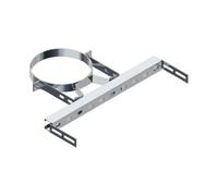 Support de chevron statique avec fixation murale - double paroi - Raab Systèmes DW 180mm
