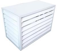 Support de climatisation divisé pour unités extérieures, déflecteur de vent, housse de pompe à chaleur, stores de protection solaire pour appareils de climatisation extérieure