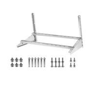 Support de Climatiseur Équerre Murale Support Mural Console Extérieure Structure Renforcée avec Barre de Contreventement et Points de Fixation , 1p