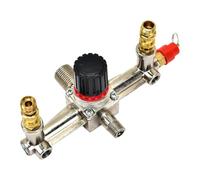 Support de commutation pour compresseur d'air - Kit de montage de valve régulateur de pression, contrôle de libération de sécurité, cadre de support de pompe robuste | Régulateur de pression d'air