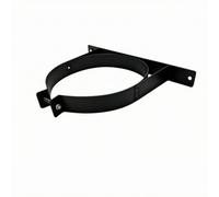 Support de Conduit de Fumée Support Mural Collier de Serrage Équerre de Fixation avec Bande de Serrage et Perçages pour Pose Stable Du Tuyau Adapté , Diamètre 180
