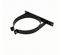 Support de Conduit de Fumée Support Mural Collier de Serrage Équerre de Fixation pour Conduit d'Évacuation Maintenu Fermement et Pose Discrète Adapté , Diamètre 100