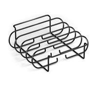 Support De Côtes Antiadhésif - Grand Support De Gril Vertical En Acier Inoxydable À 4 Fentes | Supports Dee Cuisson Pour Barbecue, Grille Dee Rôtissage Pour Viande Côtes, Grille Cuisson Pourr